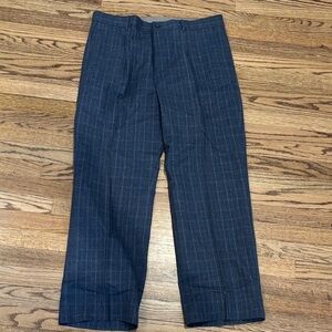 Joseph Abboud blue/gray heather dress pants